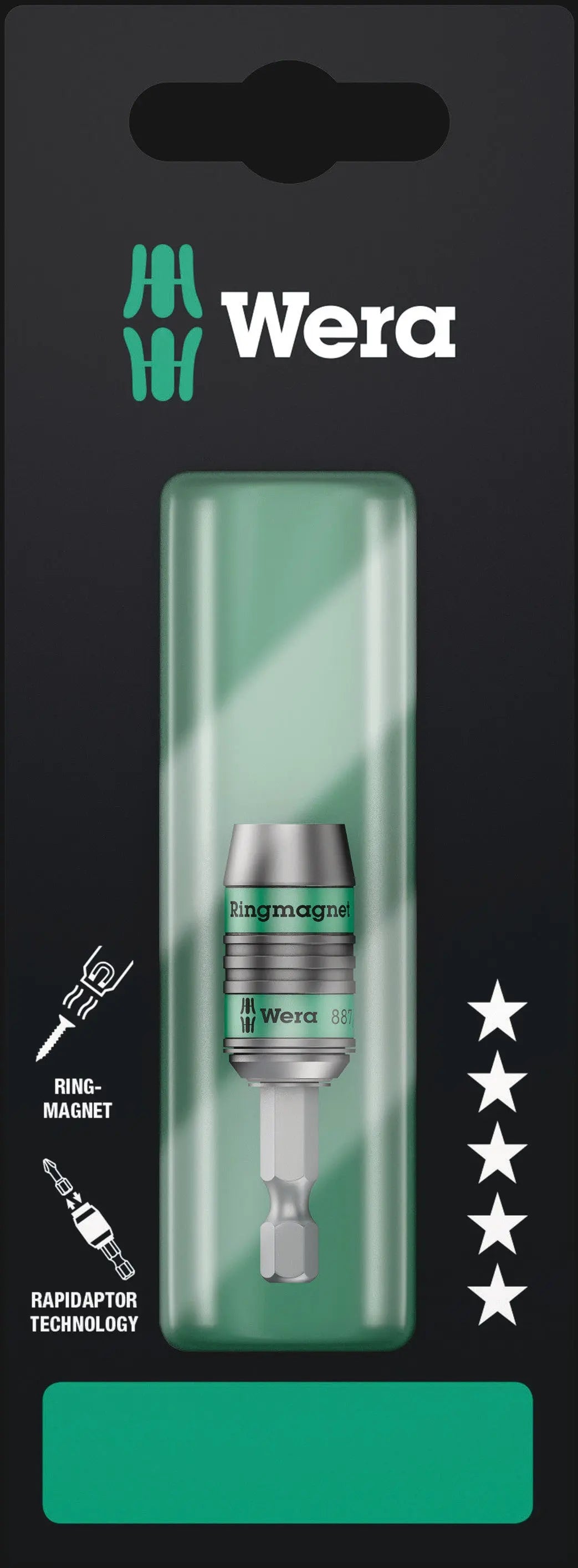Wera 887/4 RR SB RINGMAGNET BITHOLDER 05073511001 Wera