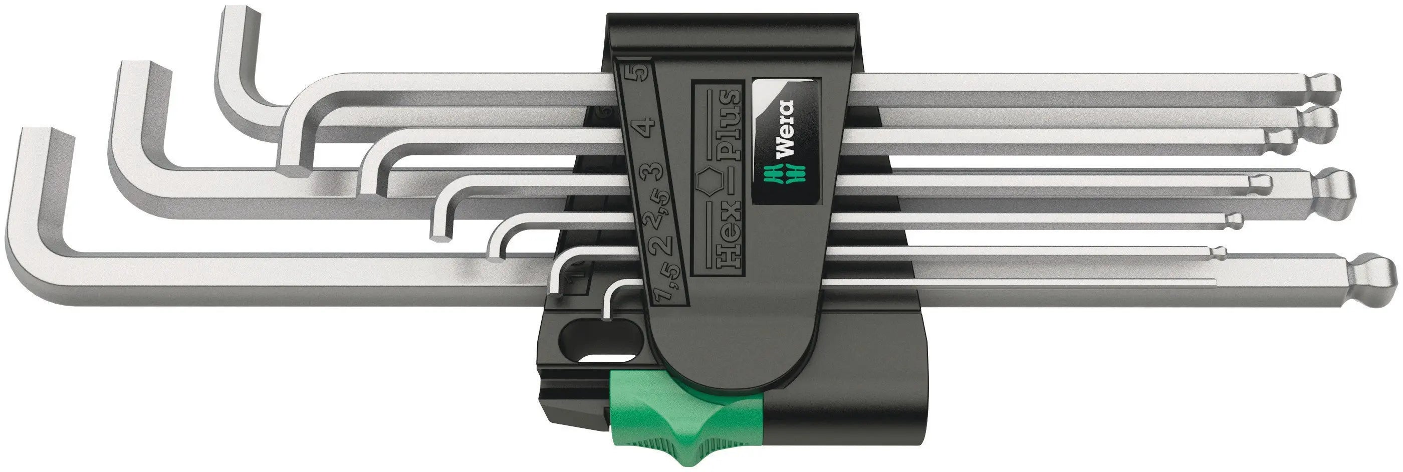 Wera 950 PKLS/9 SM N SB LONG ARM HEX KEY SET 05073594001 Wera