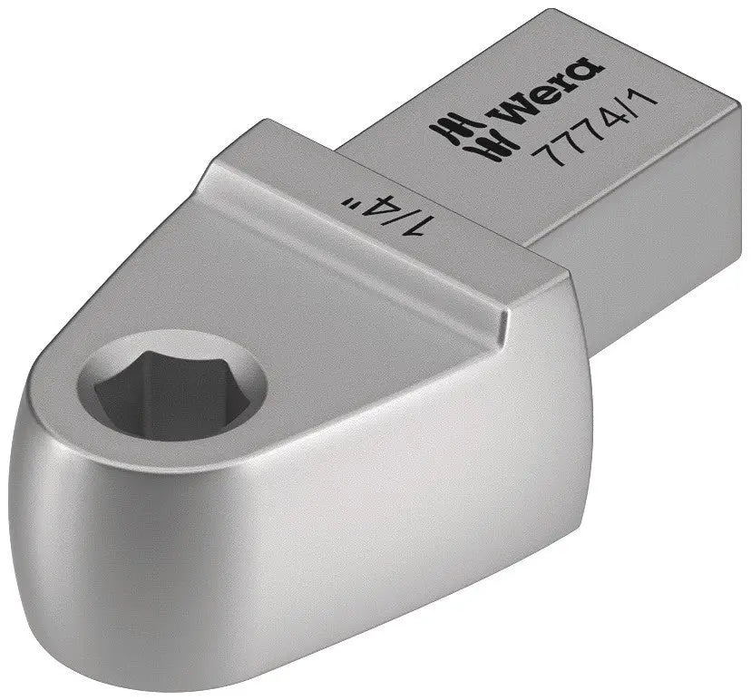 Wera 7774/1 9x12mm Bitadapter 1/4" Square Drive Insert 05078640001 Wera