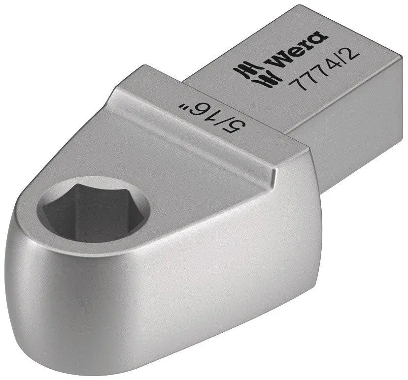 Wera 7774/2 9x12mm Bitadapter 5/16" Square Drive Insert 05078641001 Wera
