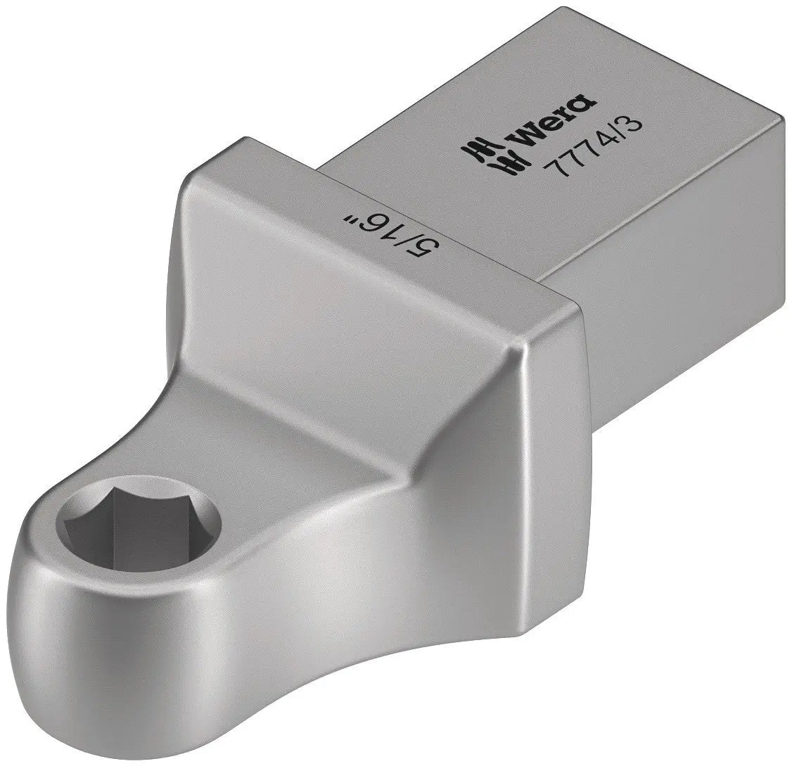 Wera 7774/3 14x18mm Bitadapter 5/16" Square Drive Insert 05078642001 Wera