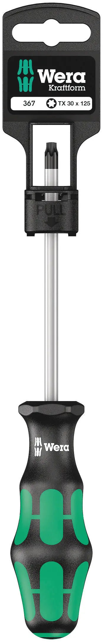 Wera 367 TX 30 X 115 MM HANG-TAG TORX DRIVER 05100064001 Wera