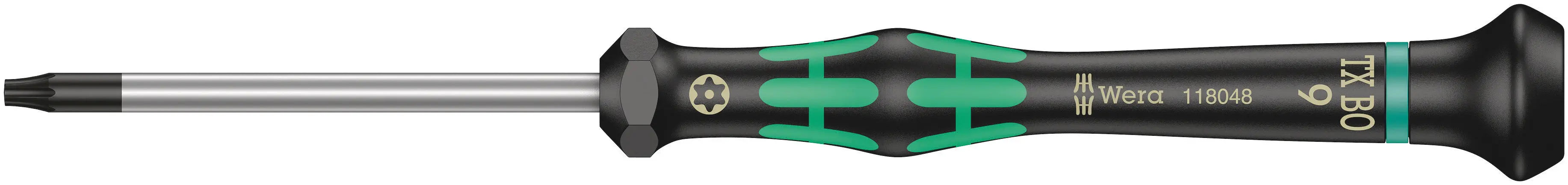 Wera 2067 BO TX 9 X 60 MM S/DRIVER FOR TORX SOCKET SCREWS 05118048001 Wera