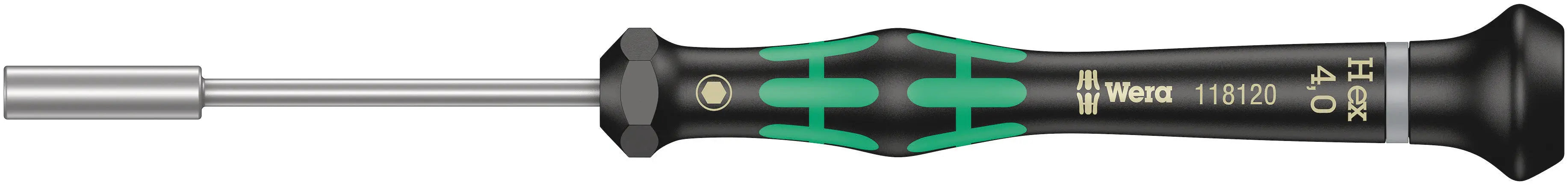 Wera 2069 4.0 X 60 MM SOCKET SCREWDRIVER 05118120001 Wera