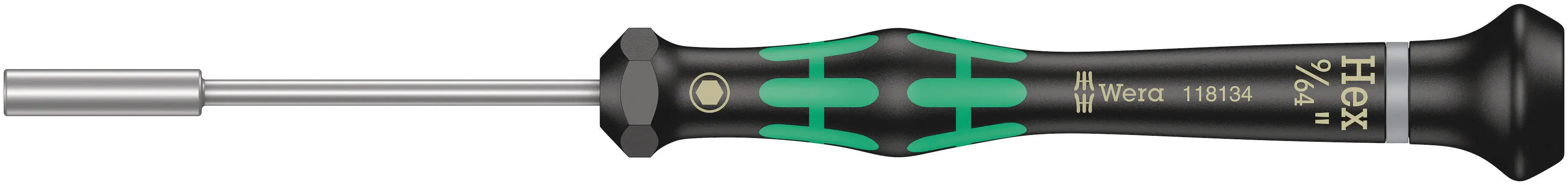 Wera 2069 9/64" X 60 MM SOCKET SCREWDRIVER 05118134001 Wera