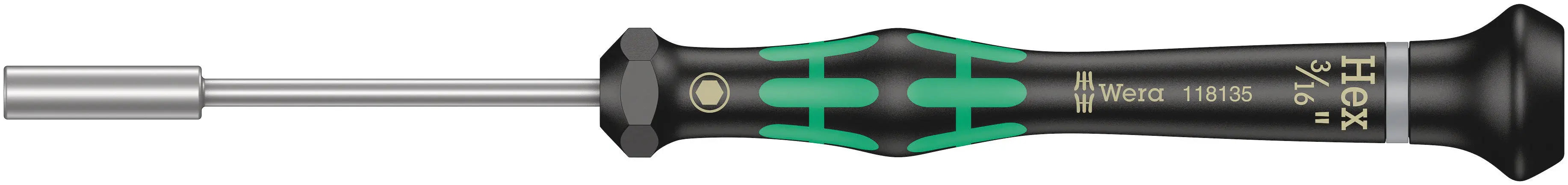 Wera 2069 3/16" X 60 MM SOCKET SCREWDRIVER 05118135001 Wera
