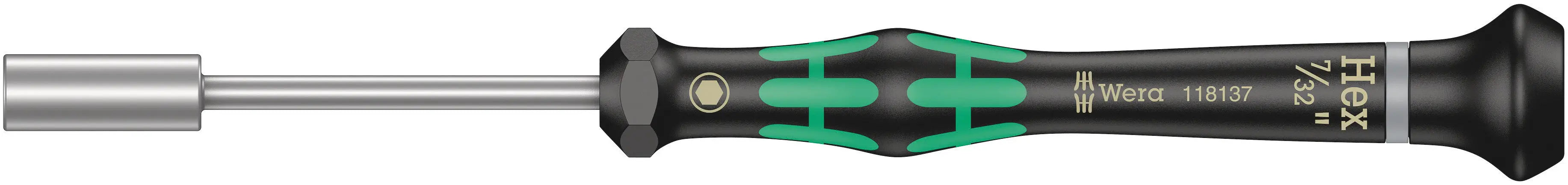 Wera 2069 7/32" X 60 MM SOCKET SCREWDRIVER 05118137001 Wera