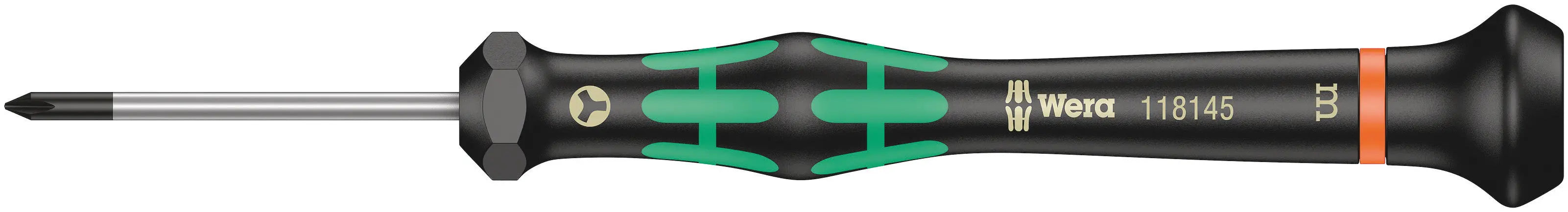 Wera 2072 Micro D3LUm Screwdriver for Phillips screws 05118145001 Wera