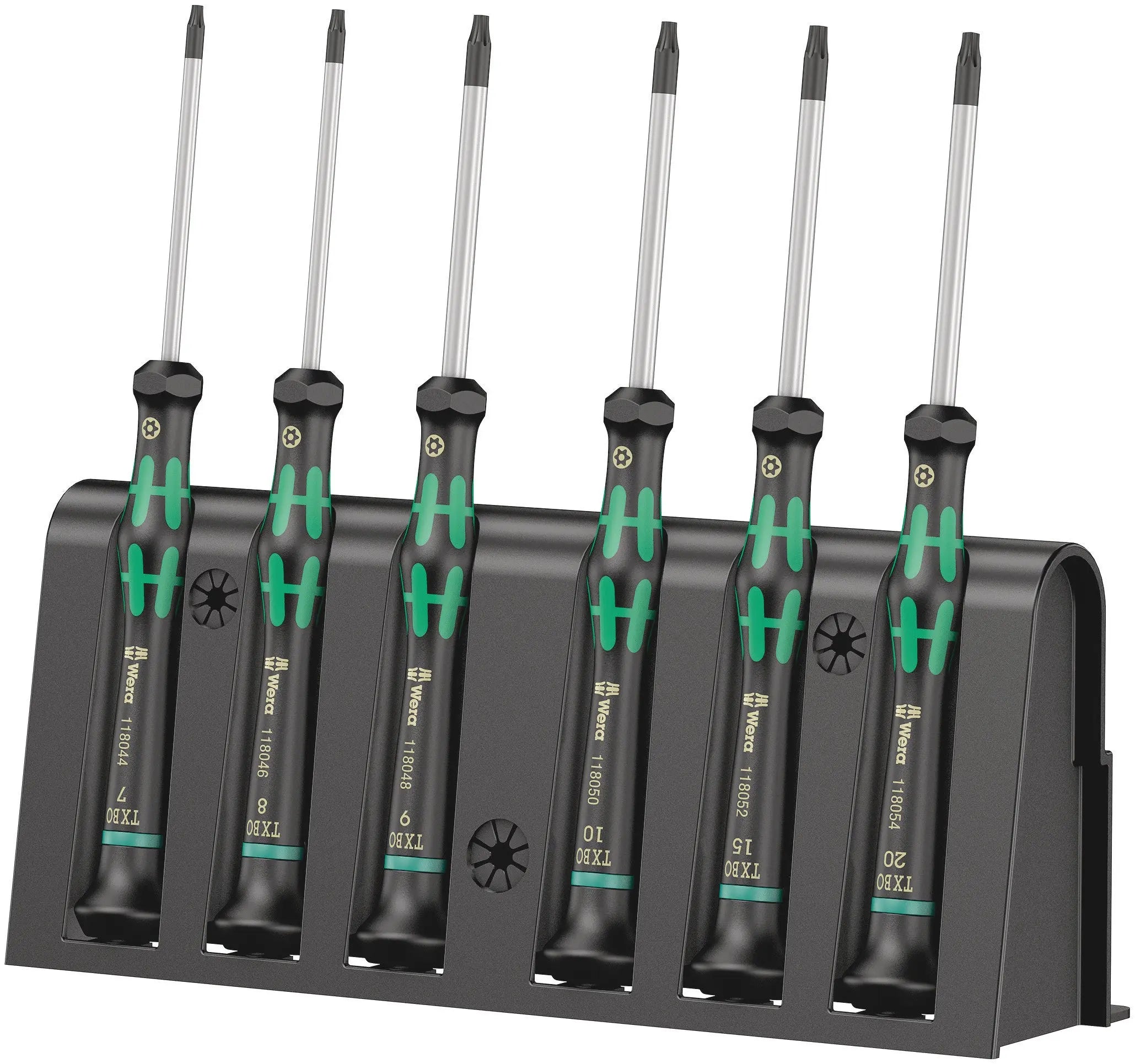 Wera 2067/6 TX BO RACK SCREWDRIVER SET 05118154001 Wera