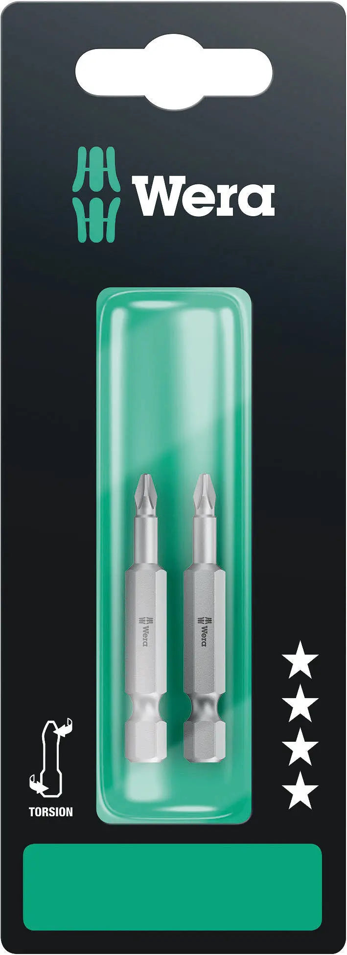 Wera 851/4 TZ PH 1 X 50 MM SB BITS ASSORTMENT 05134380001 Wera