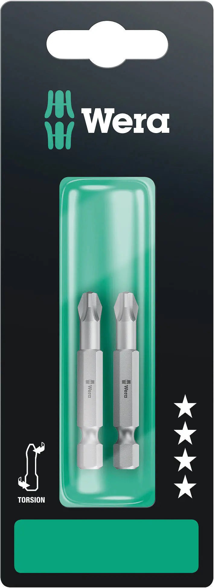 Wera 851/4 TZ PH 3 X 50 MM SB BITS ASSORTMENT 05134382001 Wera