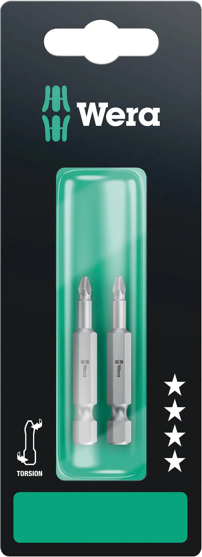 Wera 855/4 TZ PZ 1 X 50 MM SB BITS ASSORTMENT 05134384001 Wera