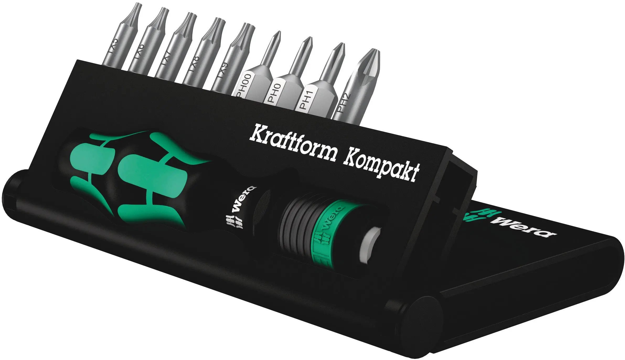 Wera KRAFTFORM KOMPAKT 12 BITS-ASSORTMENT 05135942001 Wera