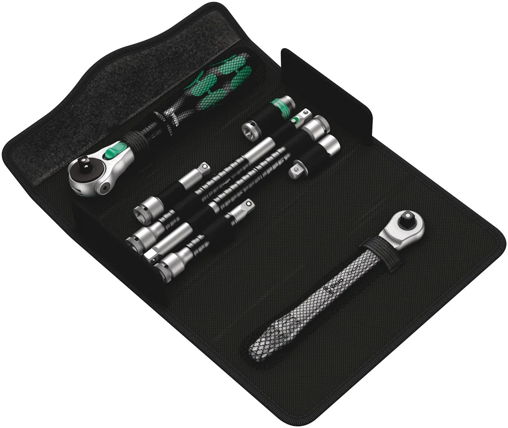 Wera KRAFTFORM KOMPAKT ZYKLOP MS1 METAL/SPEED 1/4 ZYKLOP 1/4 DR. RATCHET SET 8PCS 05135949001 Wera