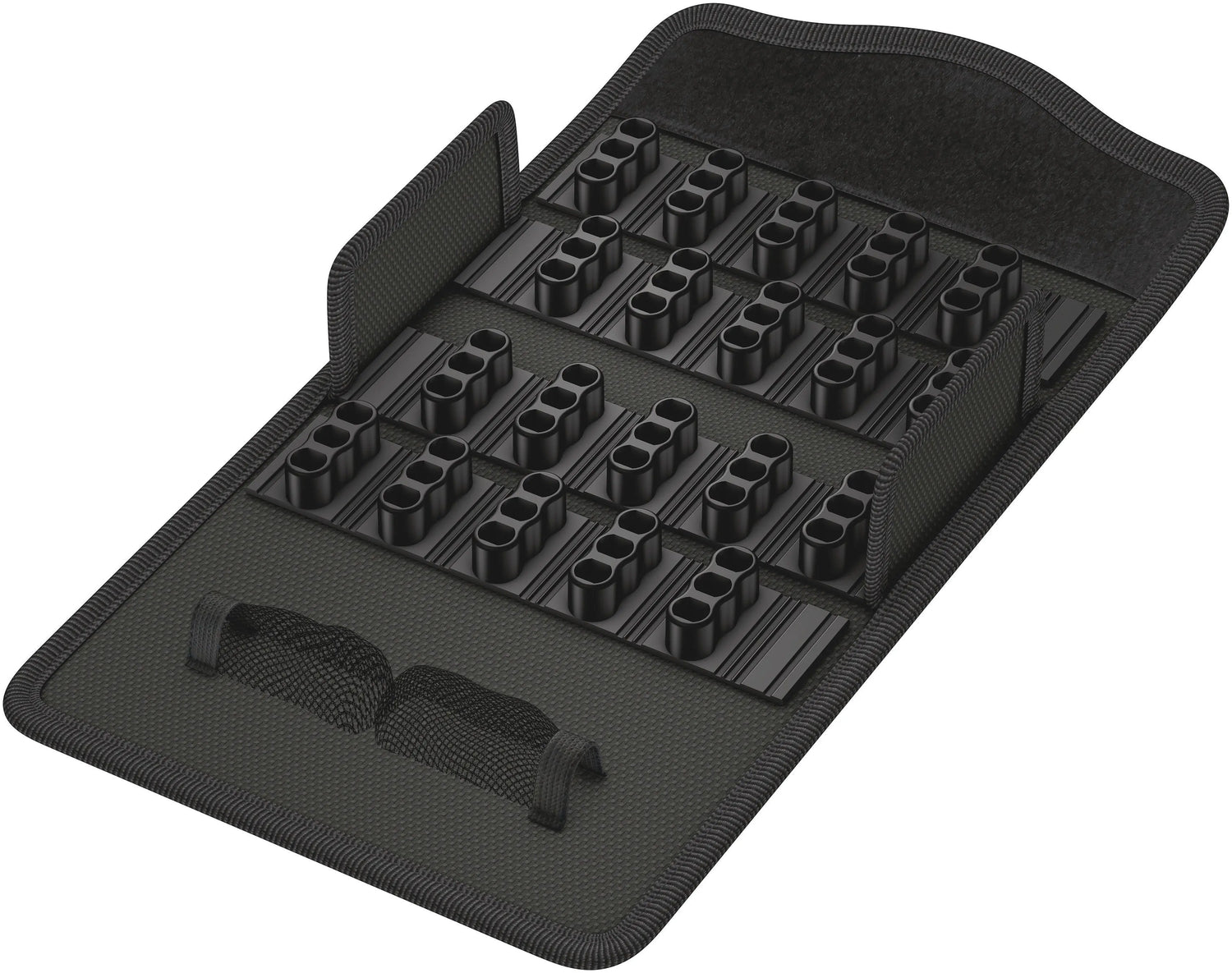 Wera Textile Box Bit-Safe 61 Tool bag, empty 05136459001 Wera