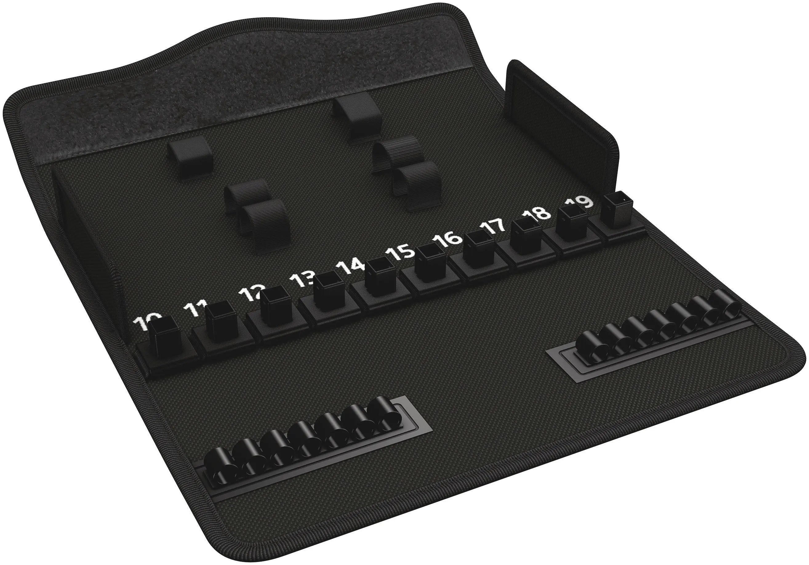 Wera Textile Box KK Zyklop 8100 SC Metal Tool bag, empty 05136470001 Wera