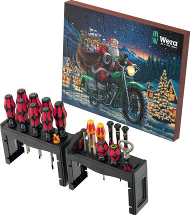 WERA Advent calendar 2025, 28 pieces