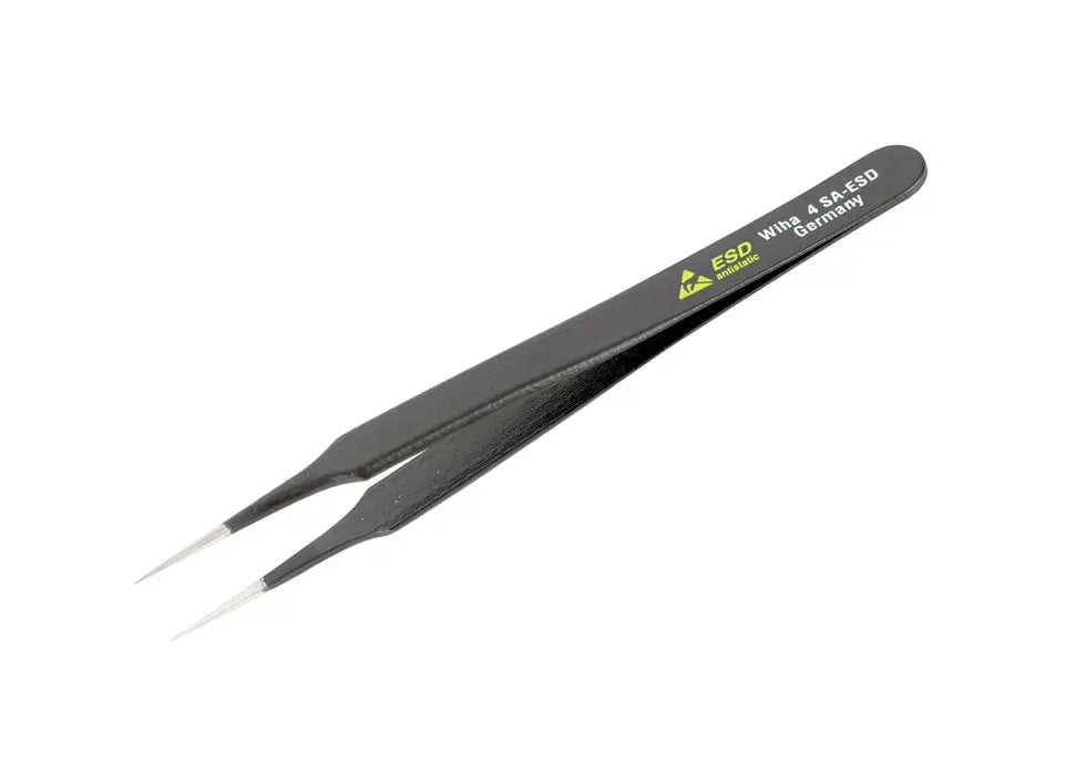 Wiha 44508, ESD Safe Tweezers 4 SA - 110mm Wiha