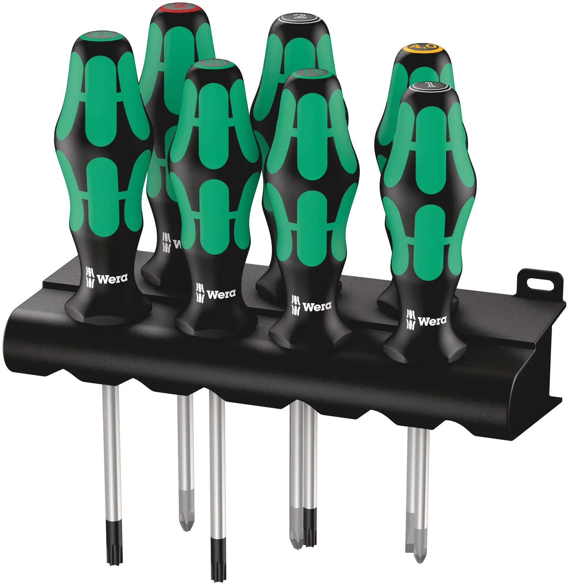 Wera 335/350/367/7 LASERTIP RACK SCREWDRIVER SET 05320540001 Wera