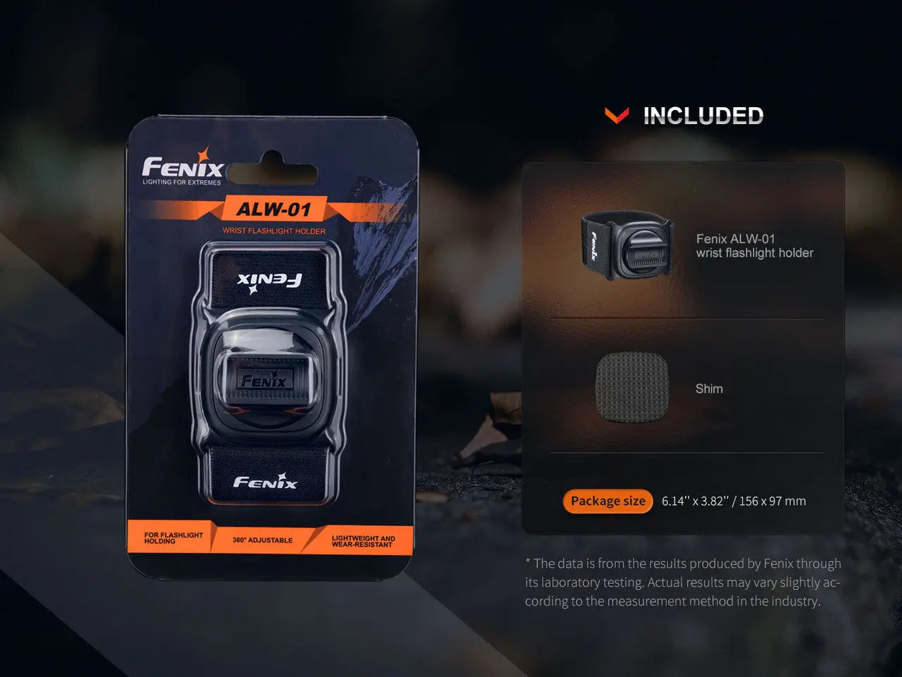 Fenix Flashlight Wrist Holster - F FX-ALW01 Fenix