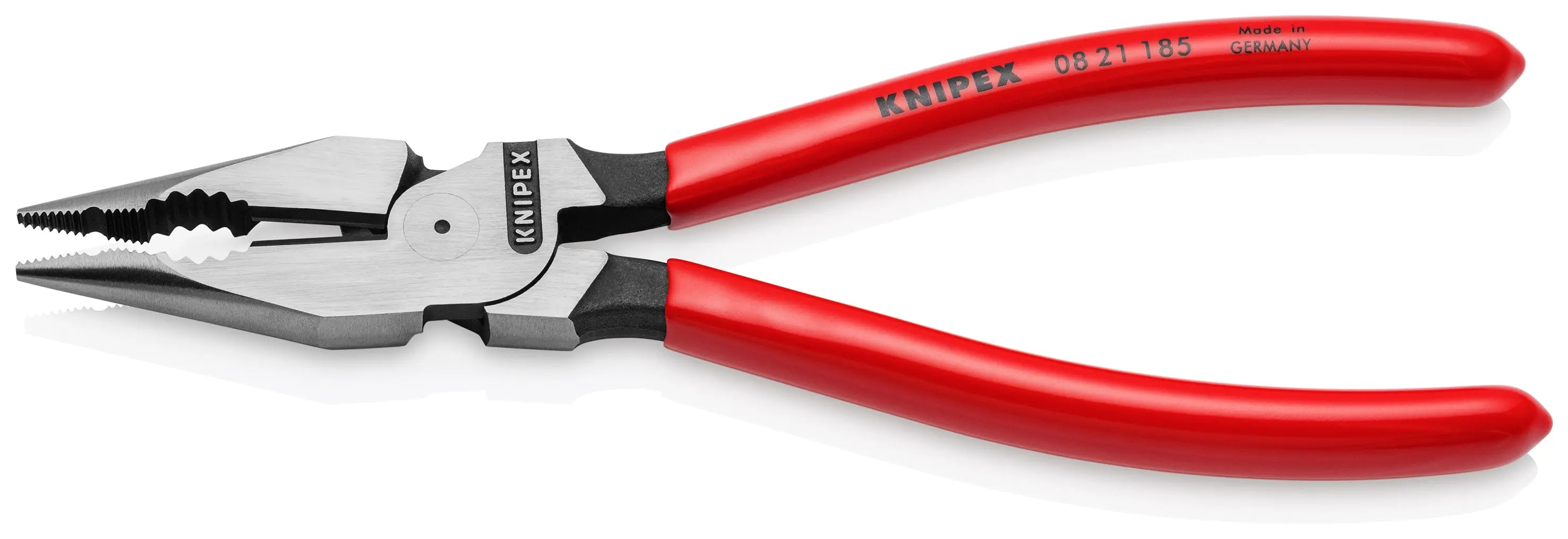 KNIPEX 7 1/4" Needle-Nose Combination Pliers - 08 21 185 Needle Nose Combination Pliers Knipex