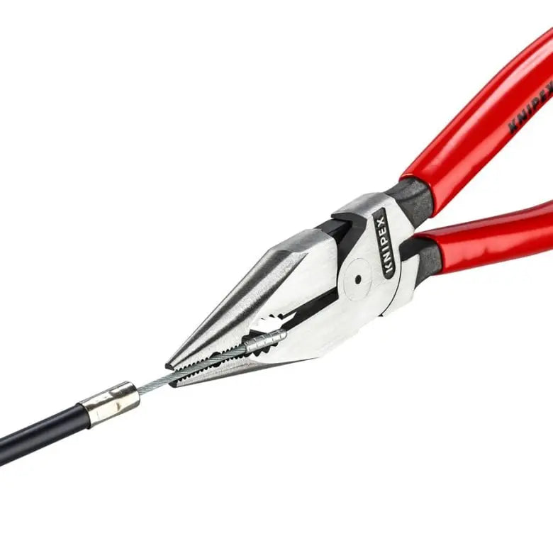 Knipex Needle-Nose Combination Plier, 7-1/4 in, Height 5/8 in - KN 08 21 185 SBA Knipex