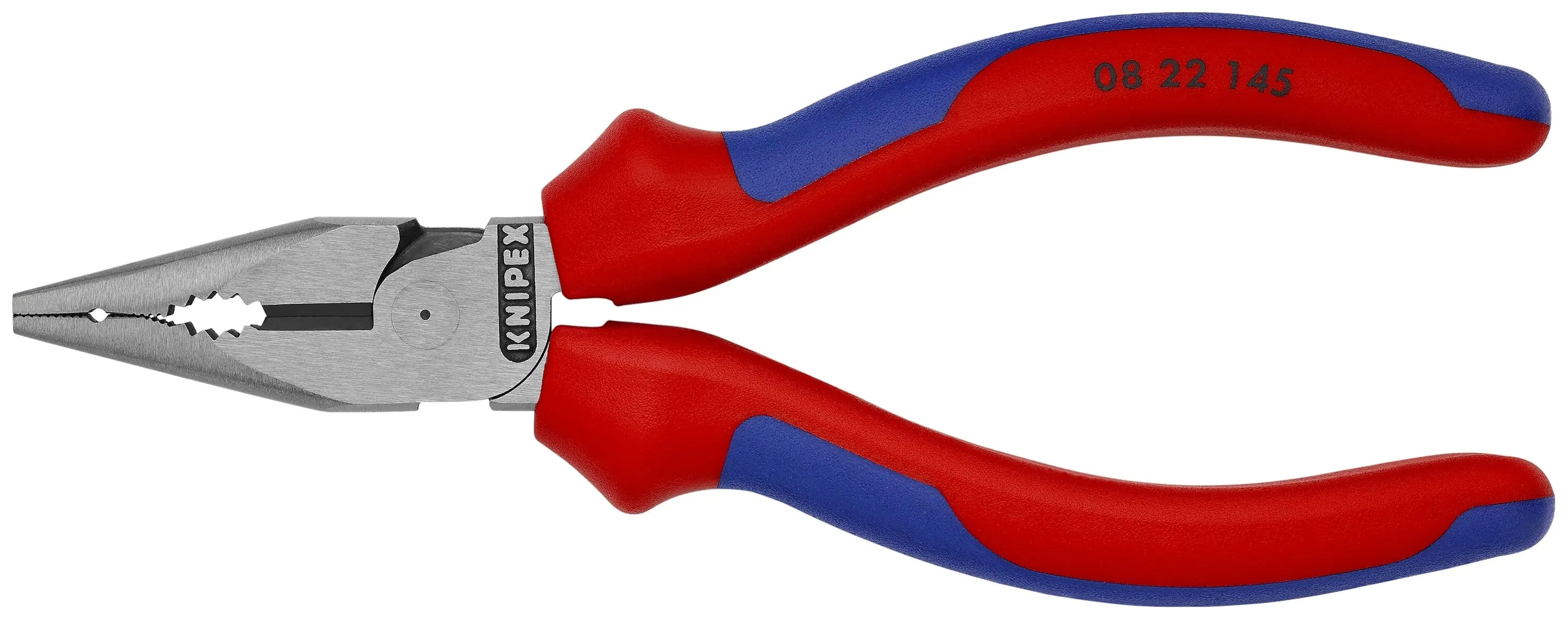 Knipex 08 22 145 KN | Needle-Nose Combination Pliers, Multi-Component Knipex