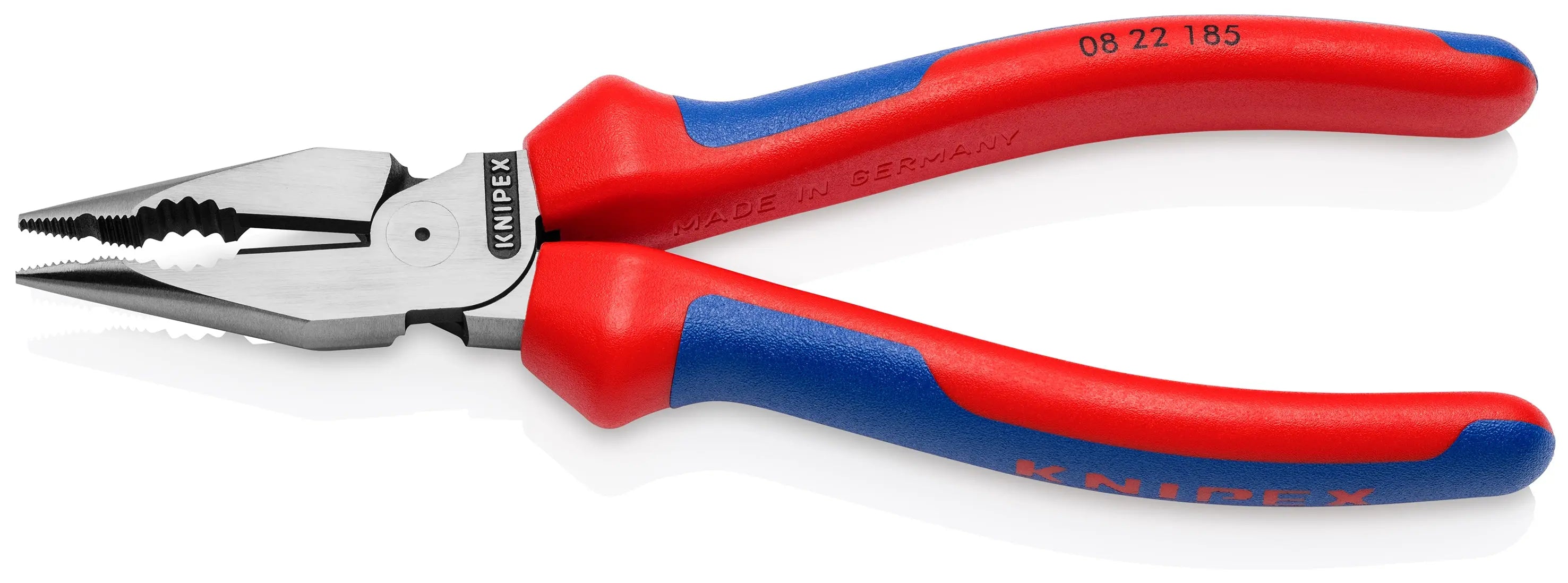 KNIPEX 7 1/2" Needle-Nose Combination Pliers - 08 22 185 Needle Nose Combination Pliers Knipex