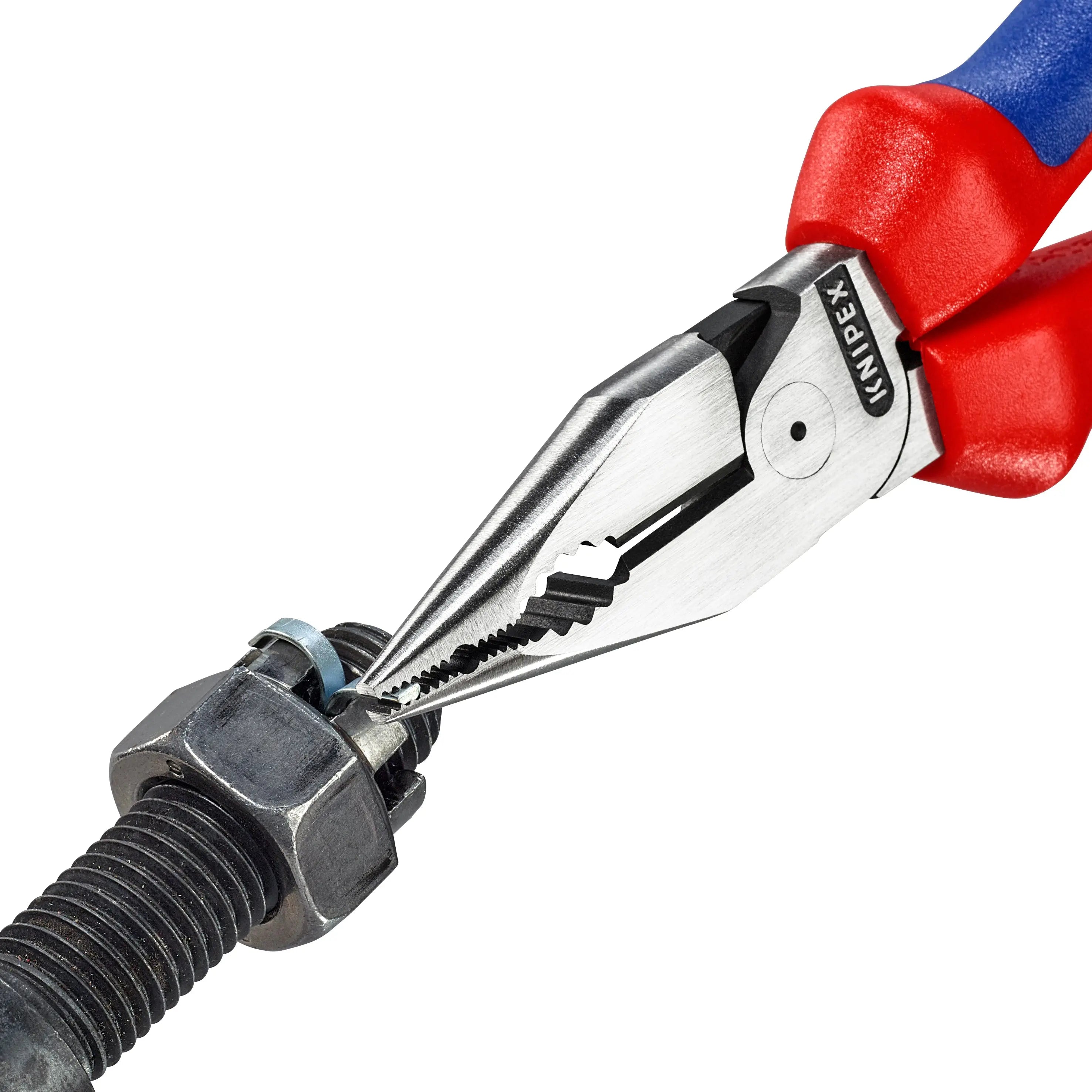 KNIPEX 7 1/2" Needle-Nose Combination Pliers - 08 22 185 Needle Nose Combination Pliers Knipex