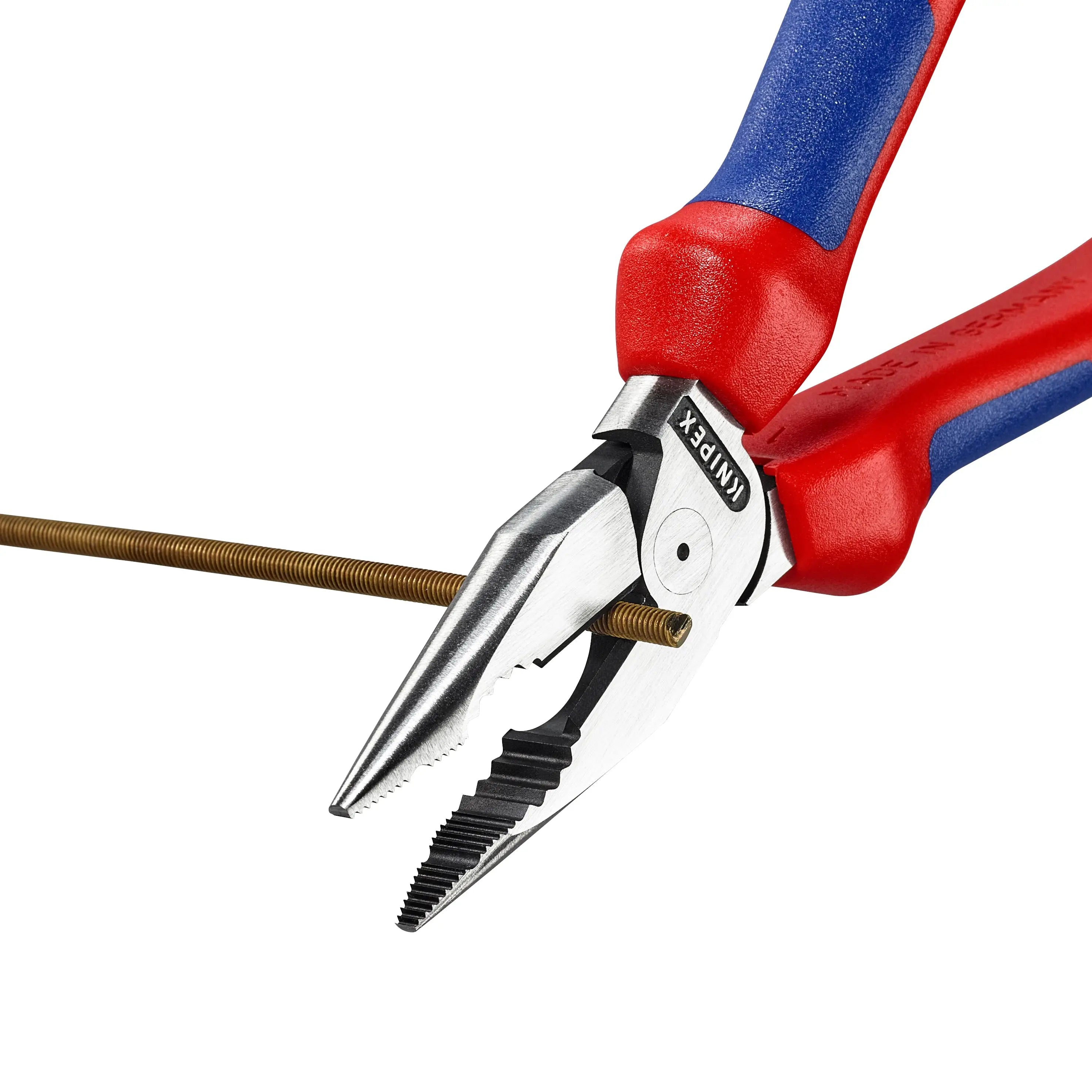KNIPEX 7 1/2" Needle-Nose Combination Pliers - 08 22 185 Needle Nose Combination Pliers Knipex