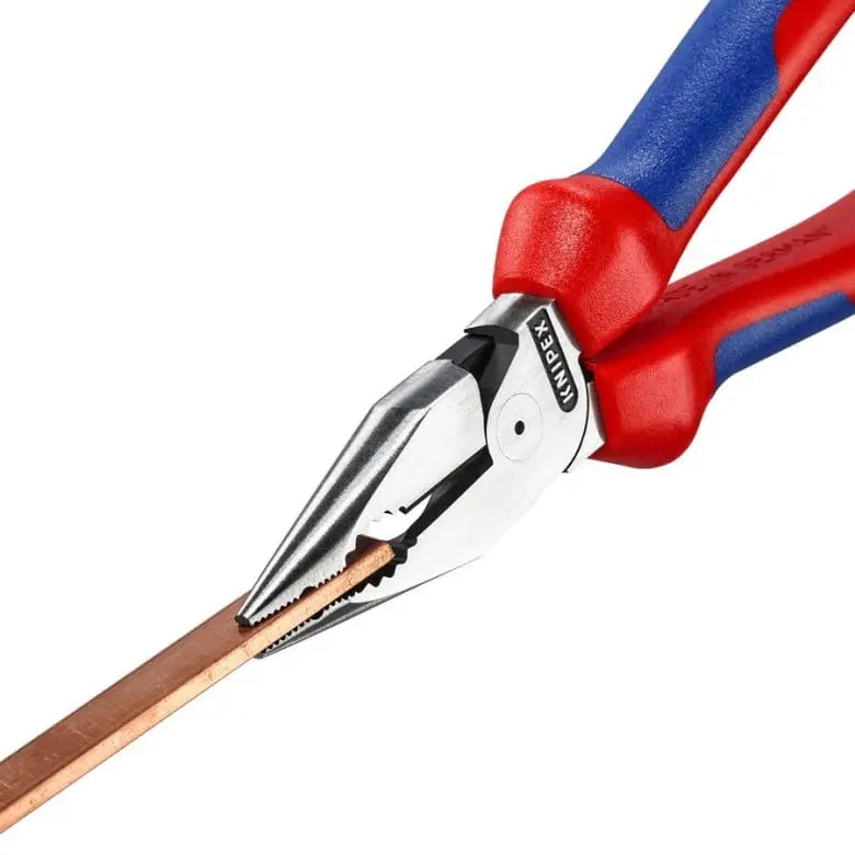 Knipex Needle-Nose Combination Plier, 7-1/4 in, Height 7/8 in - KN 08 22 185 SBA Knipex