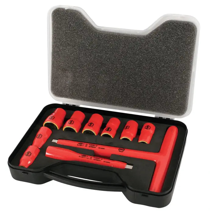 Wiha 31496, Insulated 3/8" Inch Thandle Socket Set Wiha