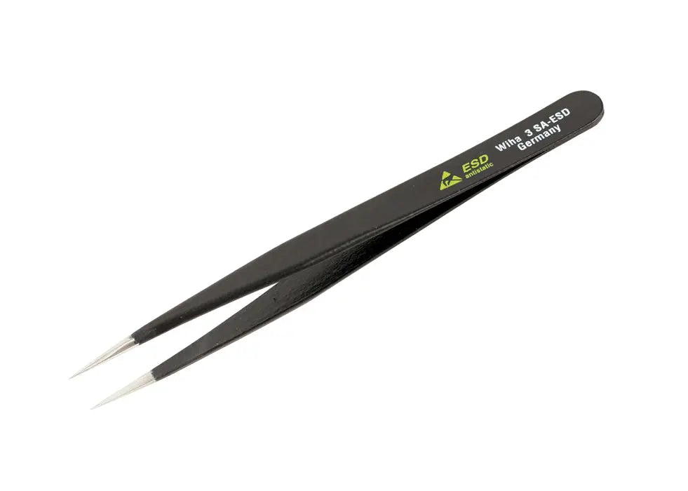 Wiha 44506, ESD Safe Tweezers 3 SA - 120mm Wiha