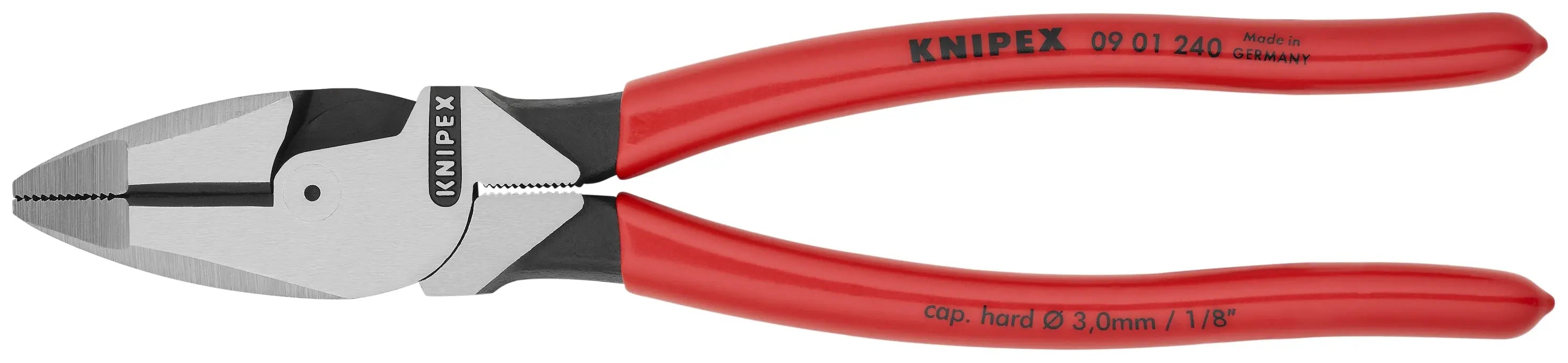 Knipex 09 01 240 SBA KN | High Leverage Lineman's, New England Head Knipex