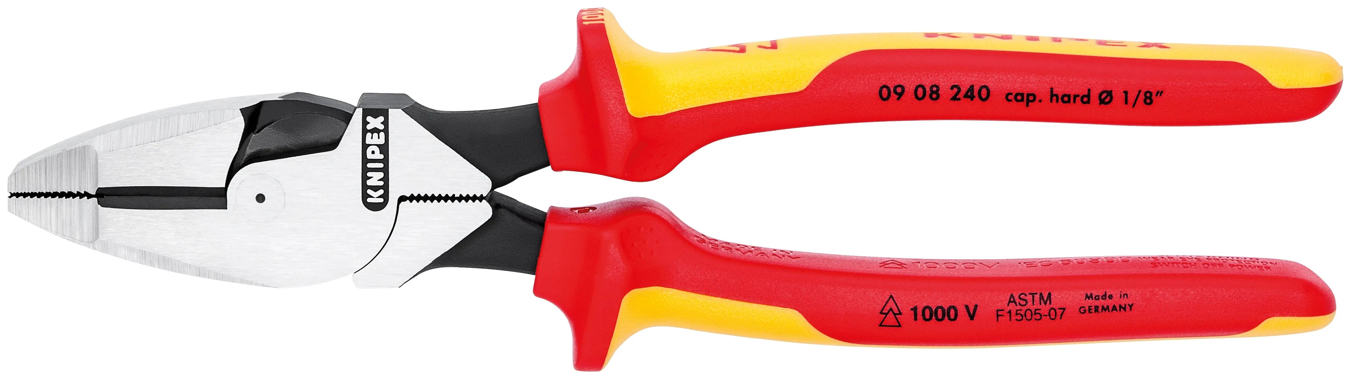 KNIPEX 9K 00 80 168 US | 12 Pc 1000V Insulated Electrical Vehicle (EV) Set Knipex