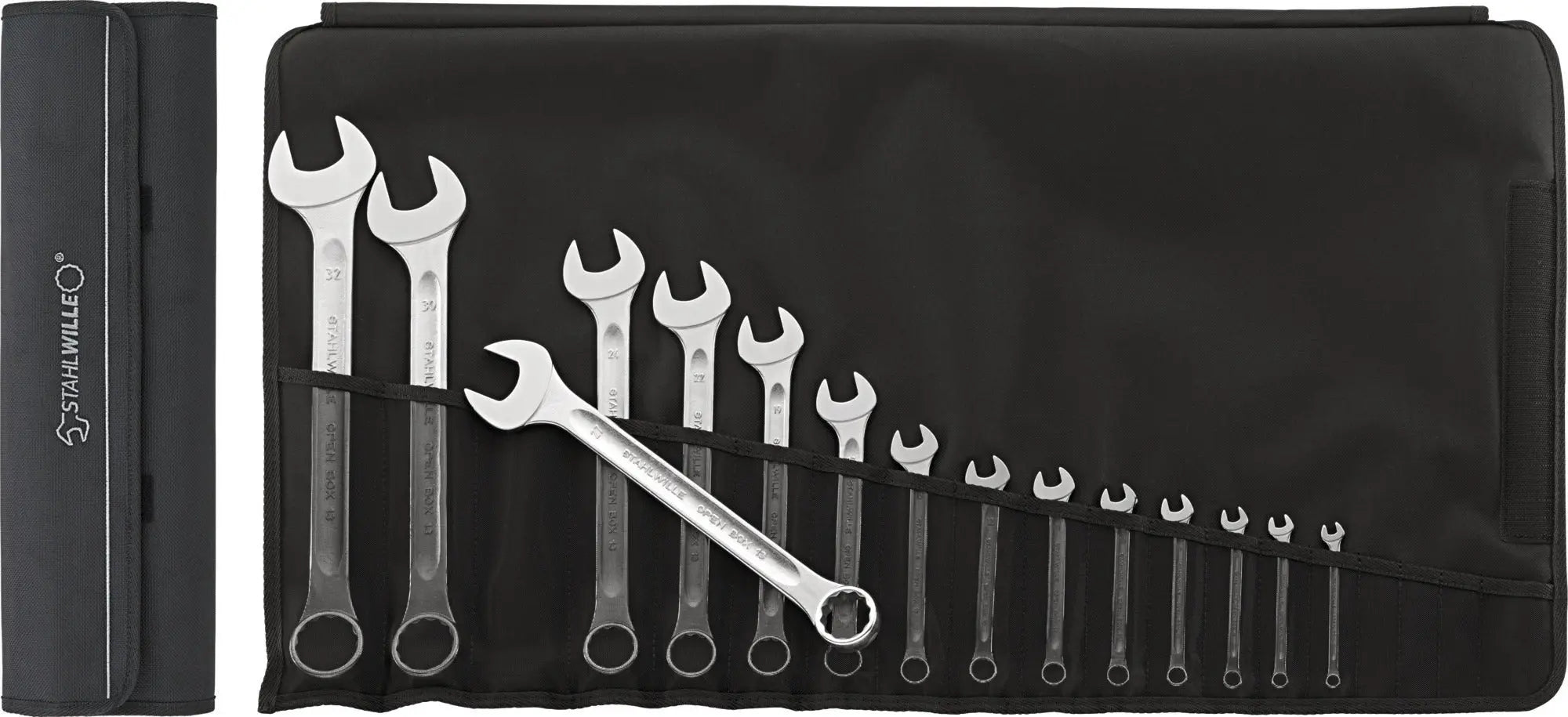 Stahlwille Set of 15 Combination Wrench, 6 - 32mm - ST 96400803 Stahlwille