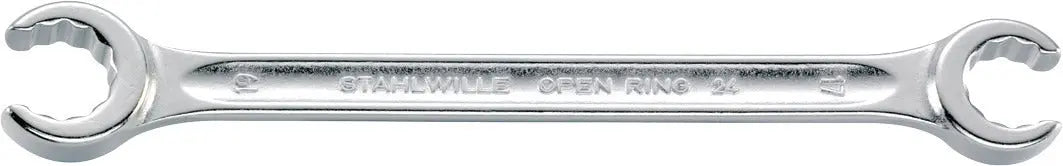 Stahlwille Double Open Ended Ring Wrench, 22 x 24mm - ST 41082224 Stahlwille