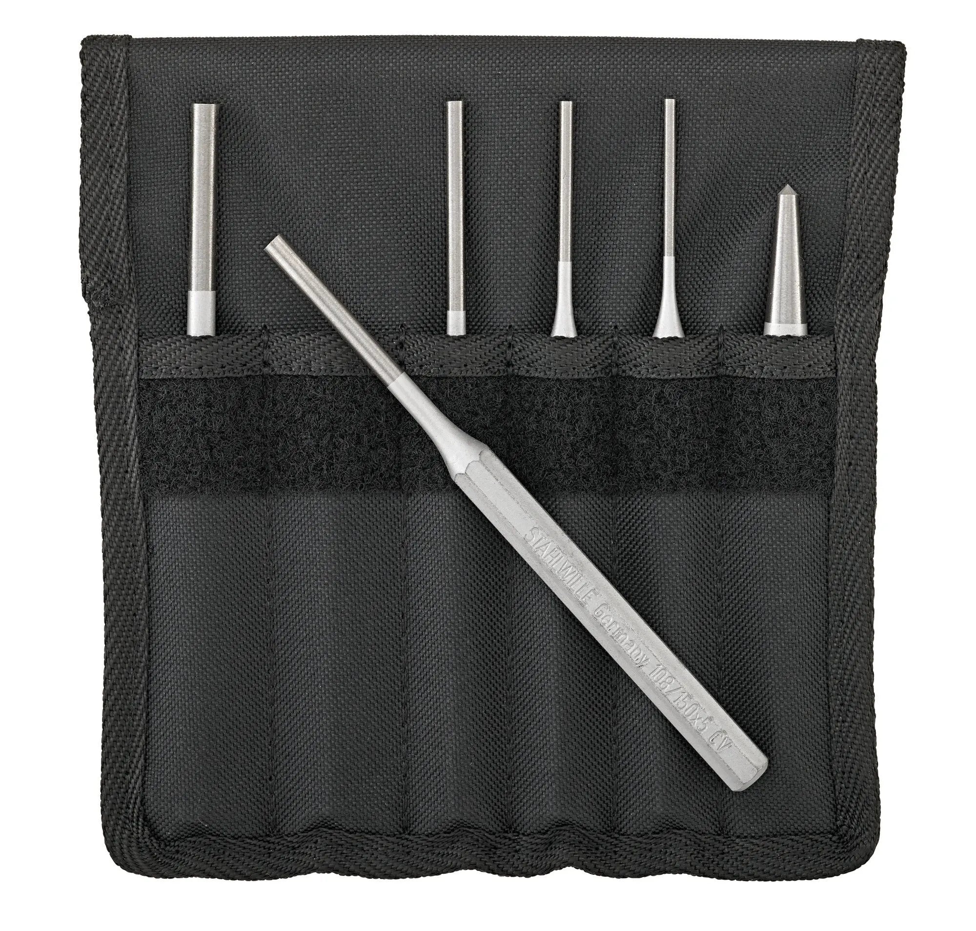 Stahlwille Set of 6 Pin and Center Punch - ST 96700710 Stahlwille