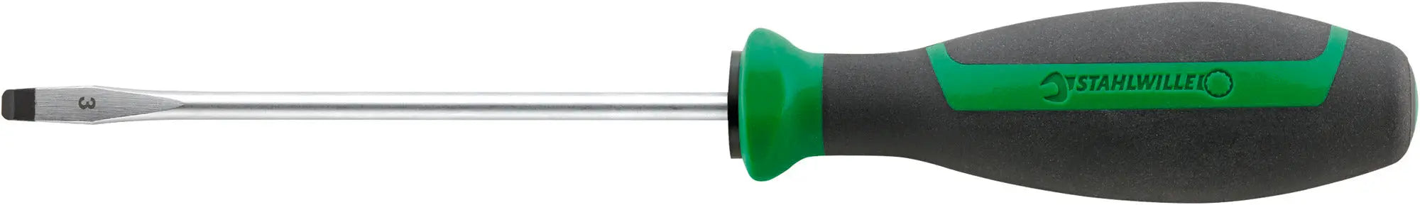 Stahlwille 3C Drall Slotted Screwdriver, Size 0, 0.4 x 2.5 x 80mm - ST 46213025 Stahlwille