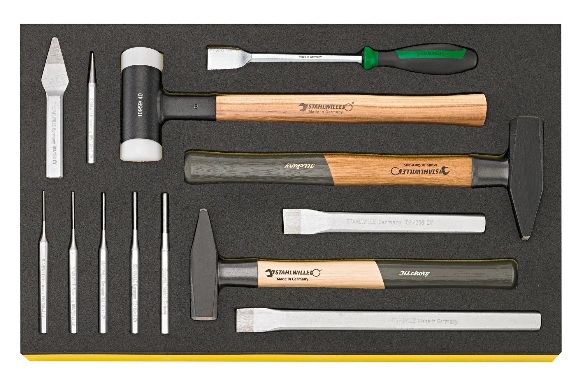 Stahlwille Set of 13 Punch and Chisel with TCS Insert - ST 96830223 Stahlwille