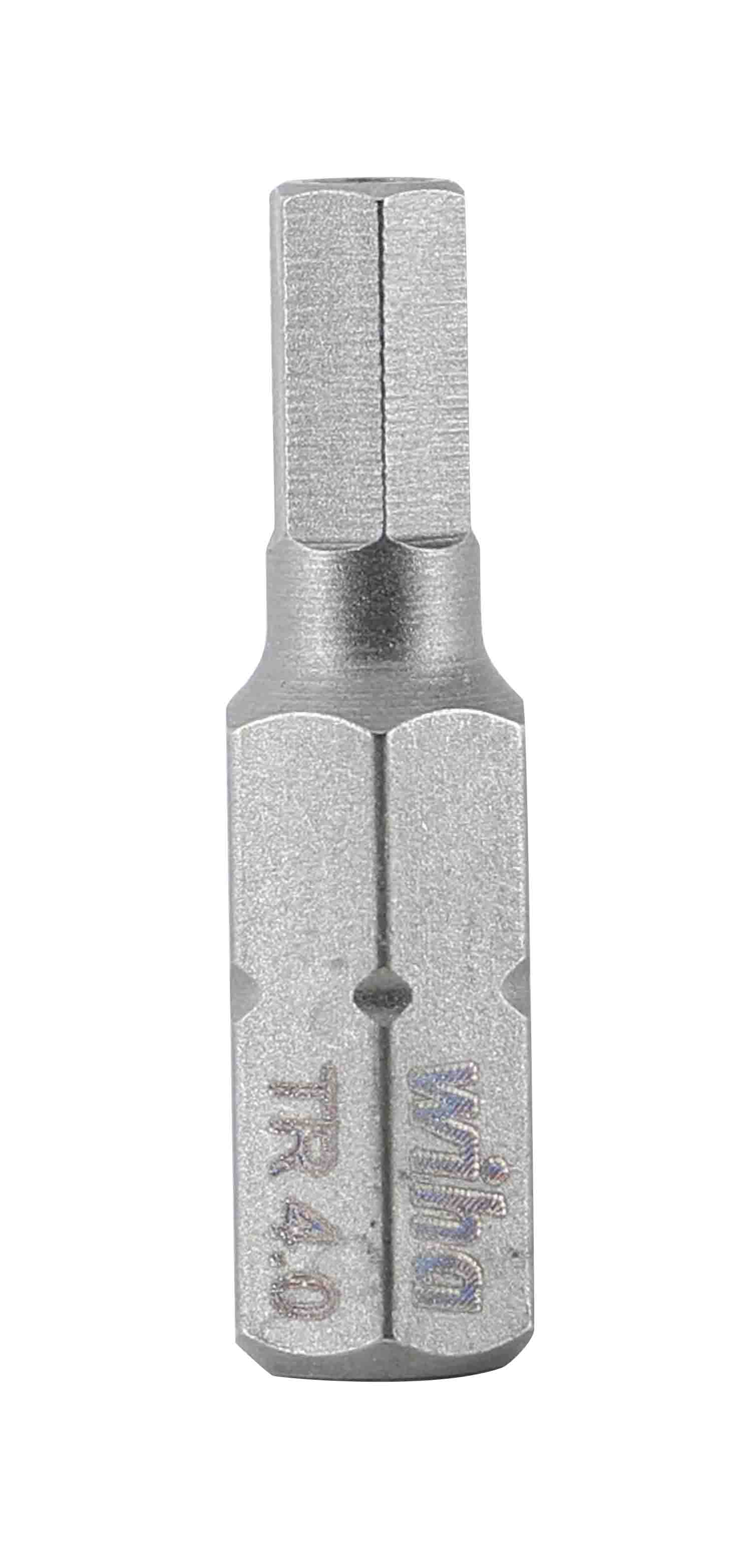Wiha 71943, Security Hex Insert Bit 4.0 x 25mm Wiha