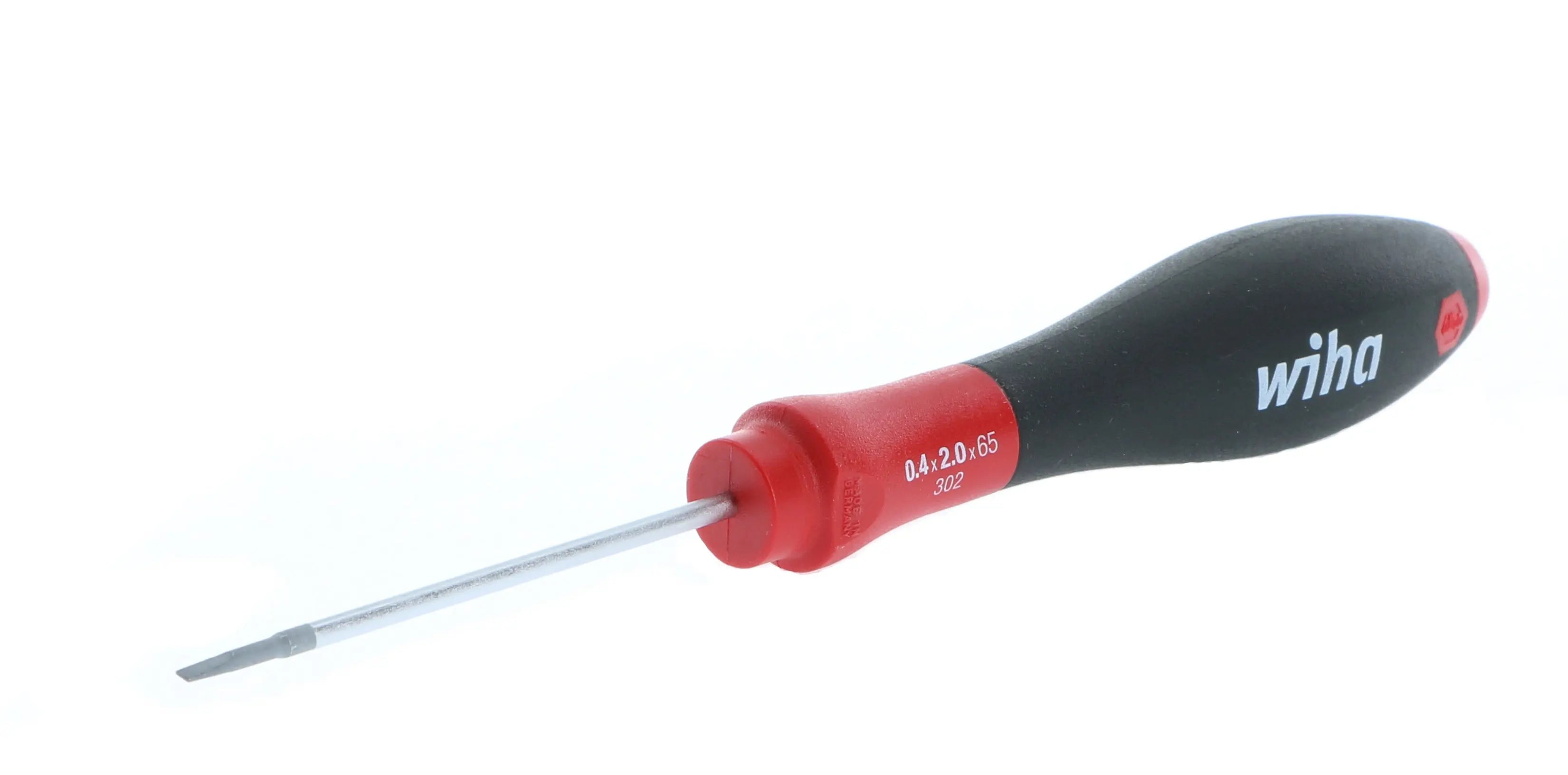 Wiha 30202, SoftFinish® Slotted Screwdriver 2.0mm Wiha
