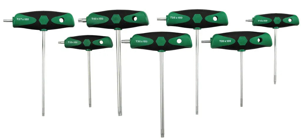 Wiha 36497, TORX® Soft Grip T-Handle 7 Pc. Set Wiha