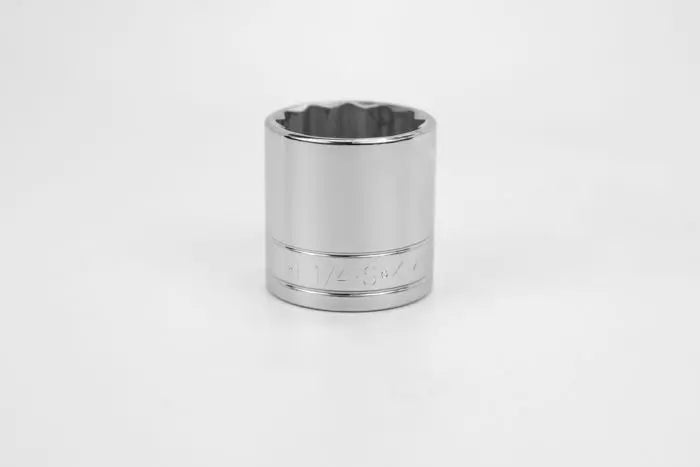 SK Tools - Socket Chrome 1/2dr Standard 12pt 1-1/4 - 40140 SK Tools