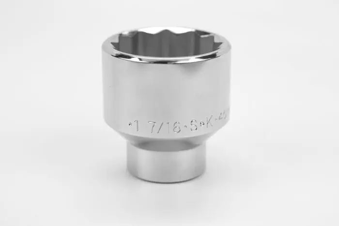 SK Tools - Socket Chrome 1/2dr Standard 12pt 1-7/16 - 40146 SK Tools