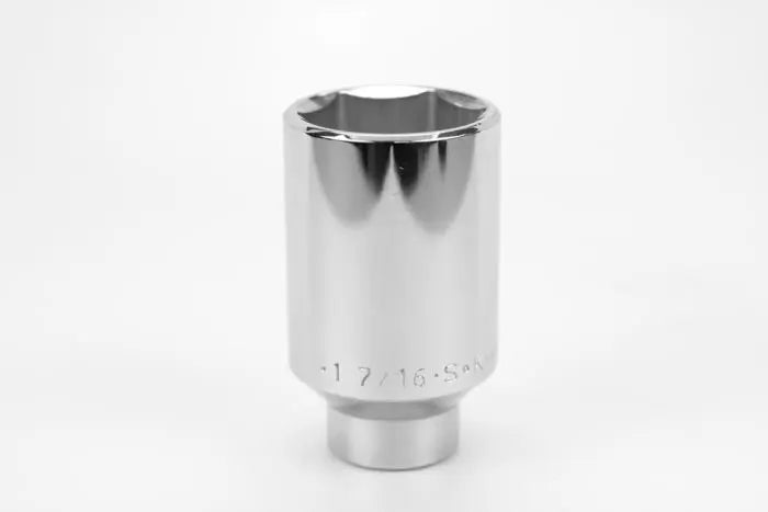 SK Tools - Socket Chrome 1/2dr Deep 6pt 1-7/16 - 41846 SK Tools