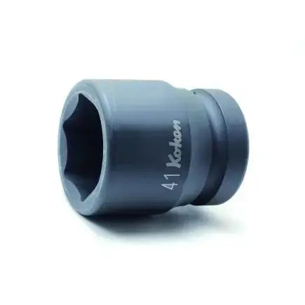 Ko-ken Tools 1 in Square Drive 6-Point Thin Wall Impact Socket, 42mm - 18401M-42