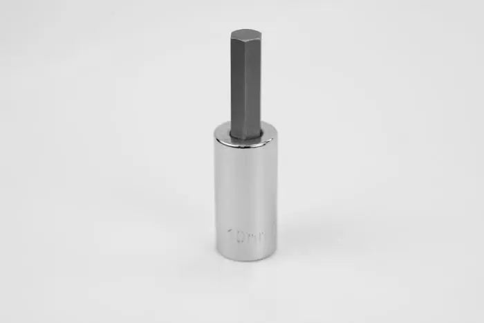 SK Tools - Socket Bit Chrome 1/2dr 10mm Hex - 41430 SK Tools
