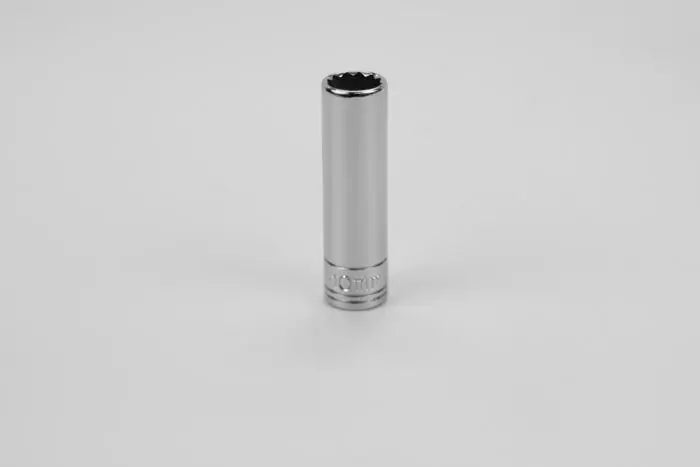 SK Tools - 10 mm 1/4" Drive 12 Point Metric Deep Chrome Socket - 44709 SK Tools