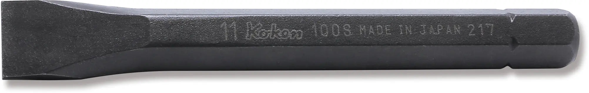 Ko-ken Tools 5/16 Hex Dr. Bit Slotted 1.6 x 11 Length 80mm Ko-ken Tools